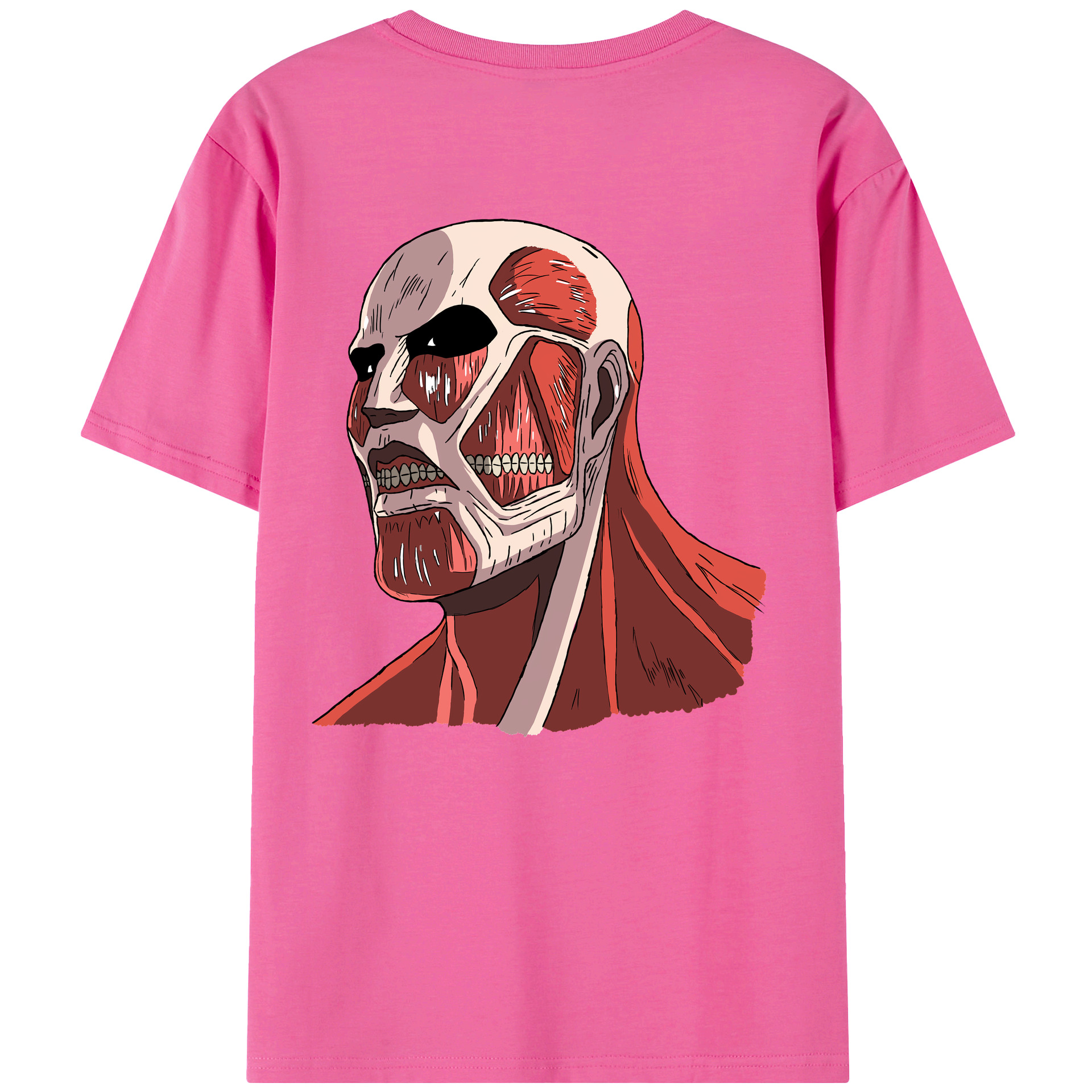（画像用） 進撃の巨人 Attack on Titan レディース半袖Tシャツ(バックプリント)